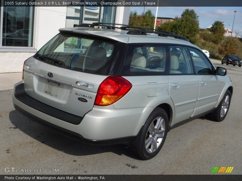 Champagne Gold Opal / Taupe 2005 Subaru Outback 3.0 R L.L. Bean Edition Wagon