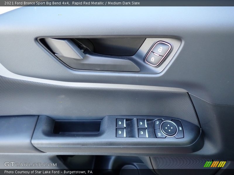 Rapid Red Metallic / Medium Dark Slate 2021 Ford Bronco Sport Big Bend 4x4