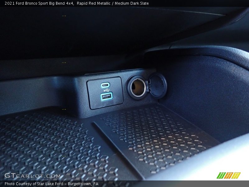 Rapid Red Metallic / Medium Dark Slate 2021 Ford Bronco Sport Big Bend 4x4