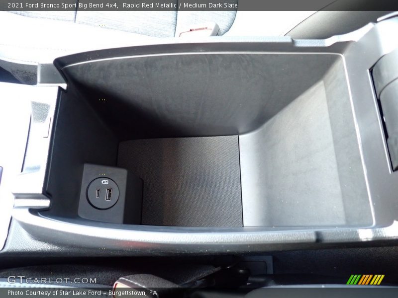 Rapid Red Metallic / Medium Dark Slate 2021 Ford Bronco Sport Big Bend 4x4