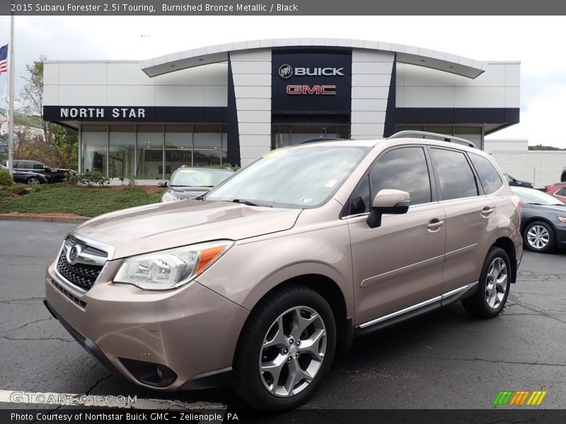 Burnished Bronze Metallic / Black 2015 Subaru Forester 2.5i Touring