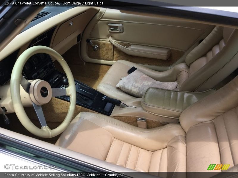 Light Beige / Light Beige 1979 Chevrolet Corvette Coupe