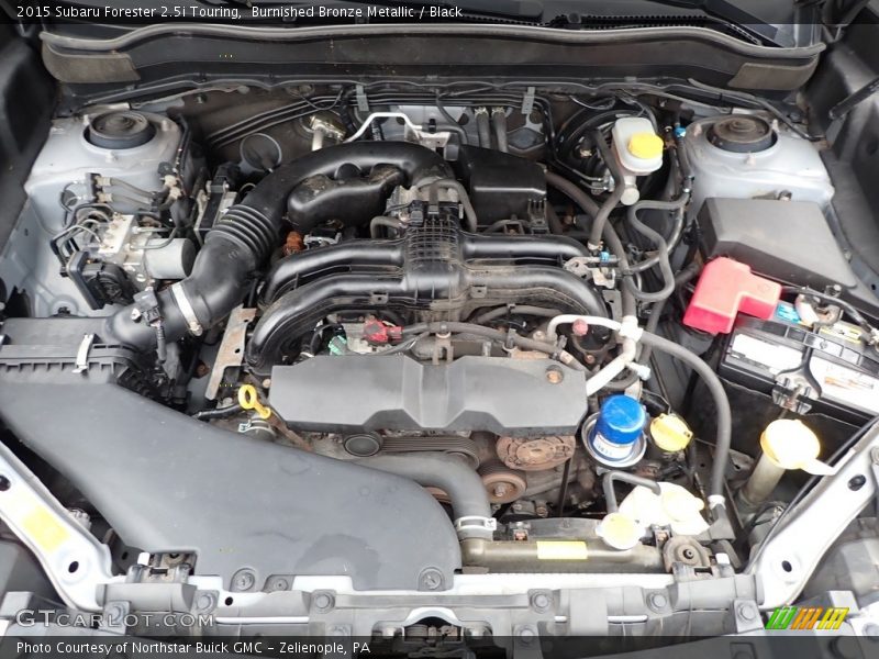 Burnished Bronze Metallic / Black 2015 Subaru Forester 2.5i Touring