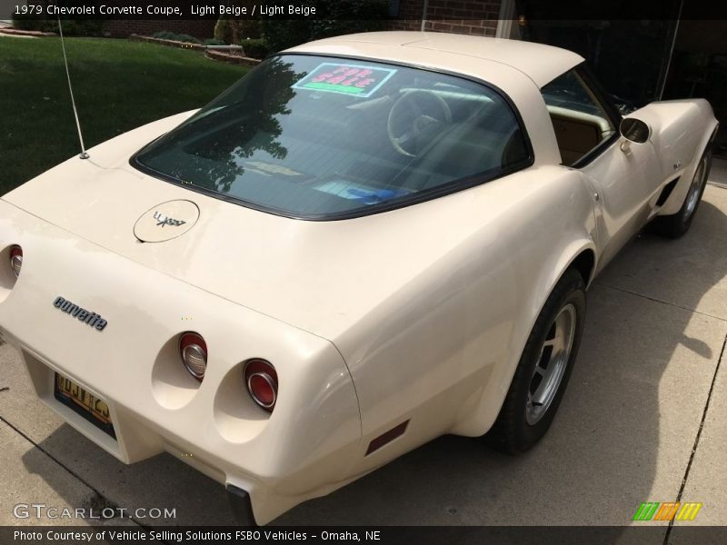 Light Beige / Light Beige 1979 Chevrolet Corvette Coupe