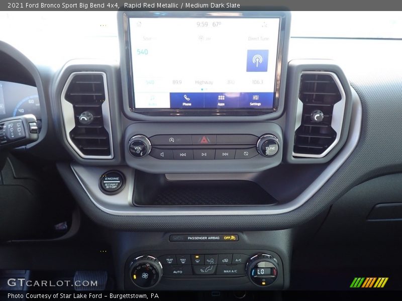 Rapid Red Metallic / Medium Dark Slate 2021 Ford Bronco Sport Big Bend 4x4