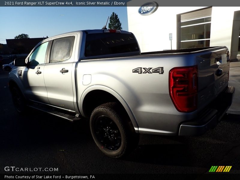 Iconic Silver Metallic / Ebony 2021 Ford Ranger XLT SuperCrew 4x4