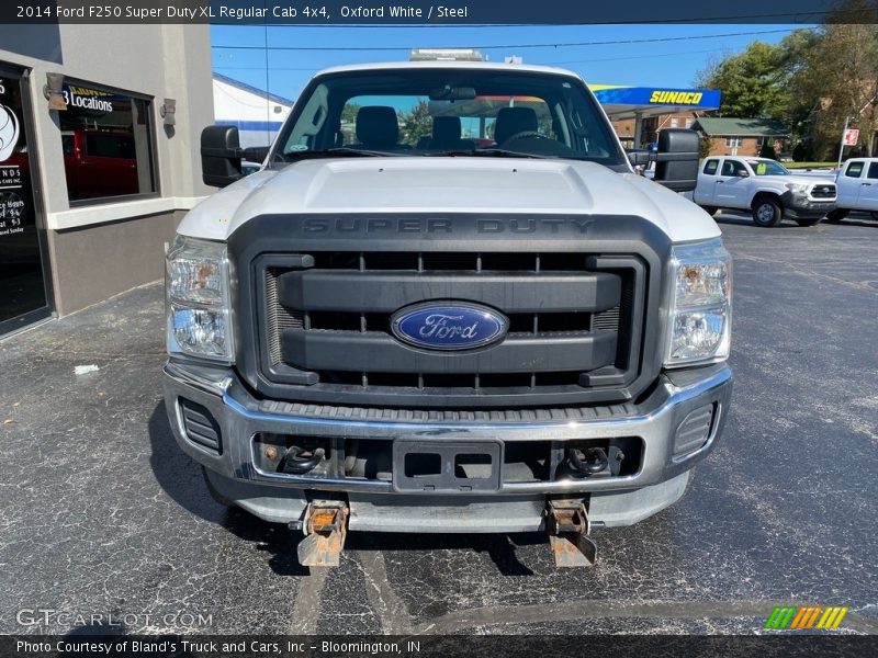 Oxford White / Steel 2014 Ford F250 Super Duty XL Regular Cab 4x4