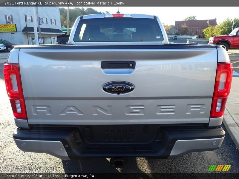 Iconic Silver Metallic / Ebony 2021 Ford Ranger XLT SuperCrew 4x4