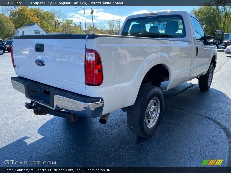Oxford White / Steel 2014 Ford F250 Super Duty XL Regular Cab 4x4
