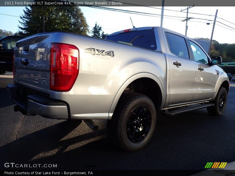Iconic Silver Metallic / Ebony 2021 Ford Ranger XLT SuperCrew 4x4