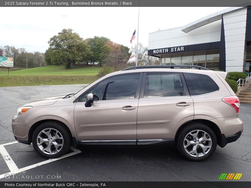 Burnished Bronze Metallic / Black 2015 Subaru Forester 2.5i Touring