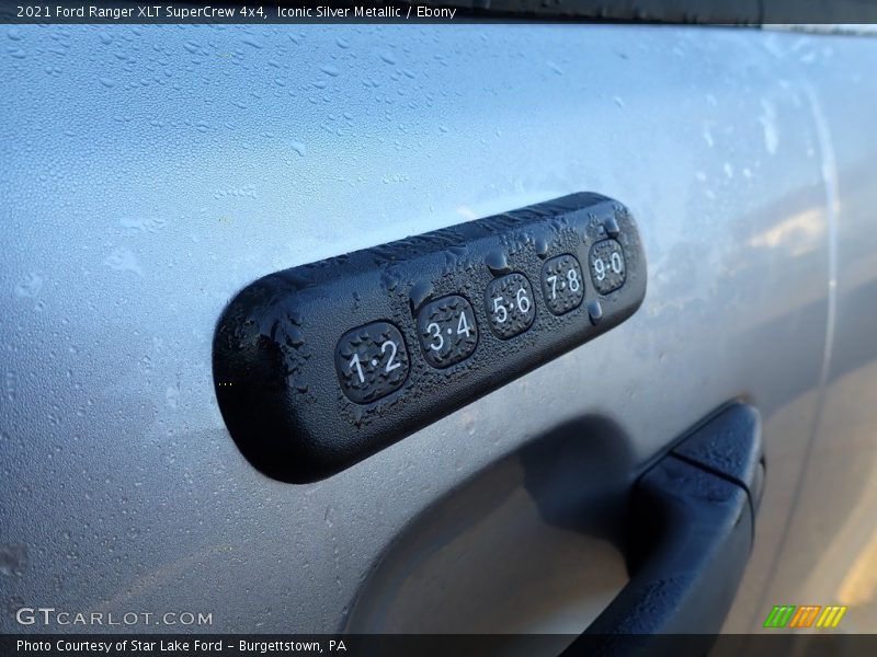 Iconic Silver Metallic / Ebony 2021 Ford Ranger XLT SuperCrew 4x4