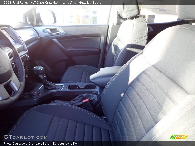 Iconic Silver Metallic / Ebony 2021 Ford Ranger XLT SuperCrew 4x4