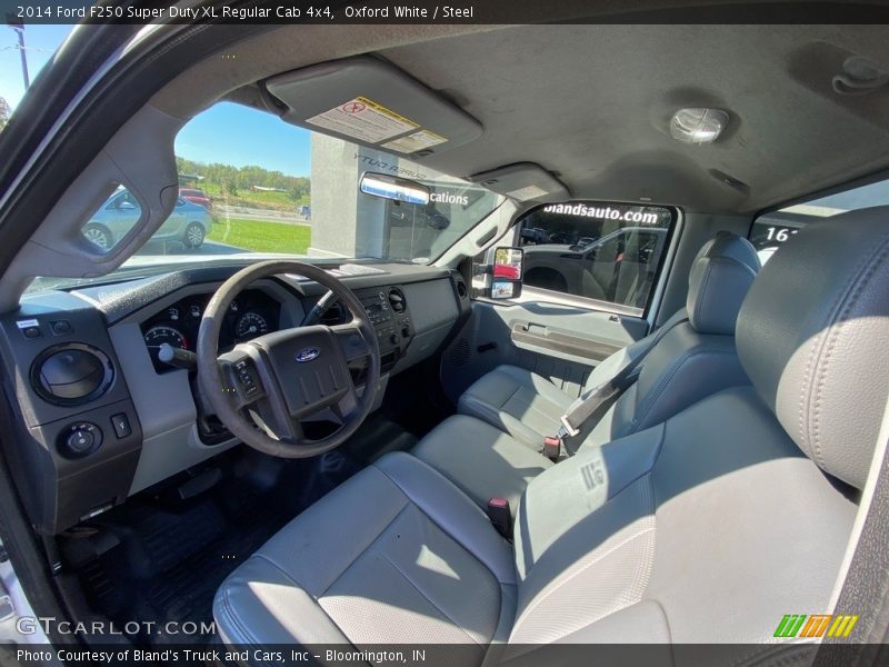 Oxford White / Steel 2014 Ford F250 Super Duty XL Regular Cab 4x4