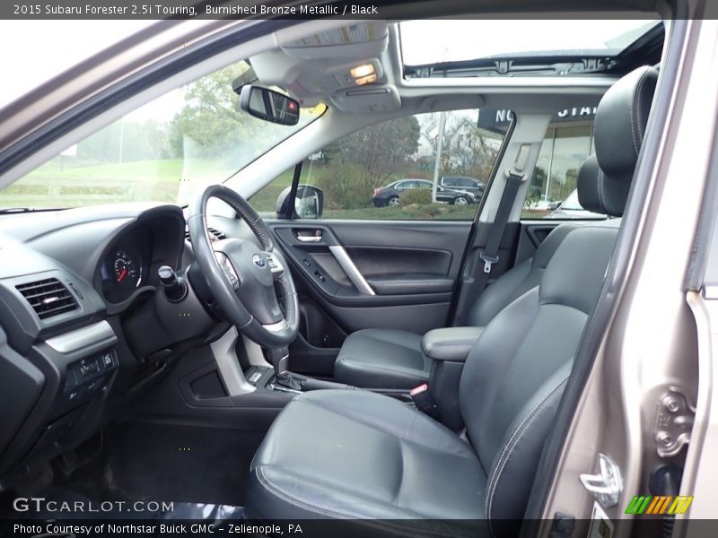 Front Seat of 2015 Forester 2.5i Touring