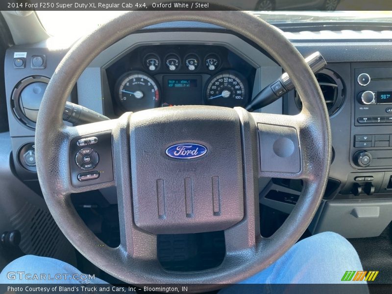Oxford White / Steel 2014 Ford F250 Super Duty XL Regular Cab 4x4