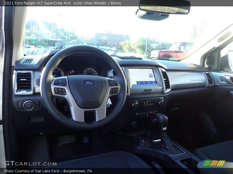 Iconic Silver Metallic / Ebony 2021 Ford Ranger XLT SuperCrew 4x4