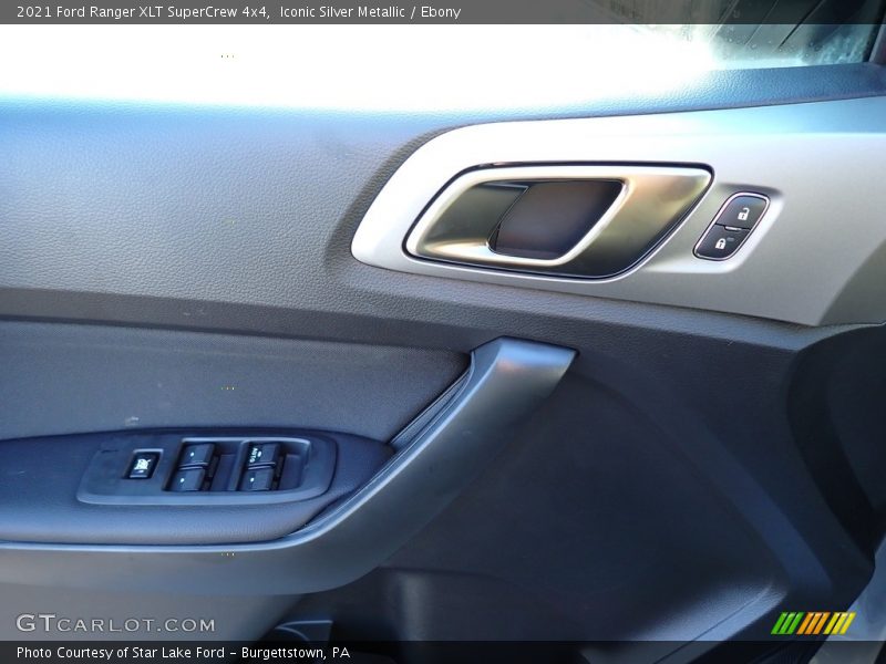 Iconic Silver Metallic / Ebony 2021 Ford Ranger XLT SuperCrew 4x4