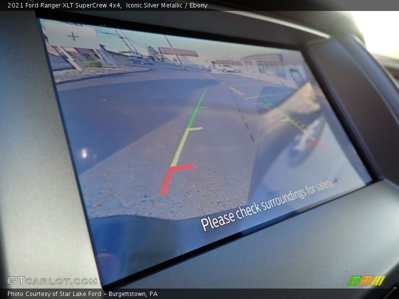 Iconic Silver Metallic / Ebony 2021 Ford Ranger XLT SuperCrew 4x4