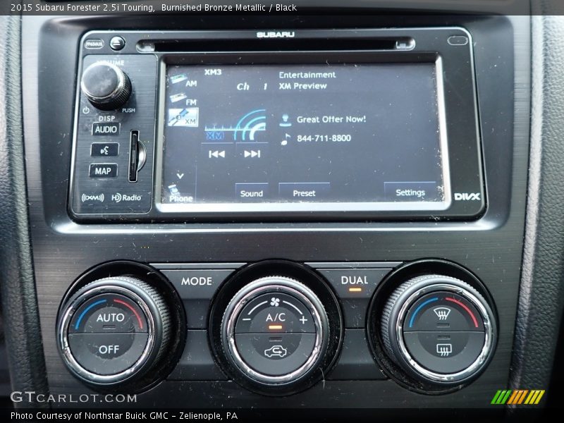 Controls of 2015 Forester 2.5i Touring