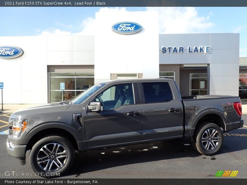 Lead Foot / Black 2021 Ford F150 STX SuperCrew 4x4