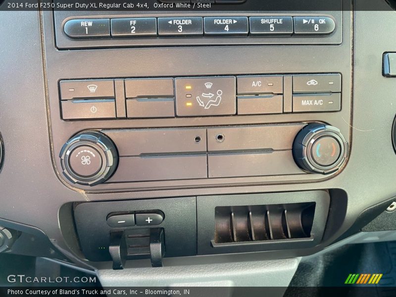 Oxford White / Steel 2014 Ford F250 Super Duty XL Regular Cab 4x4