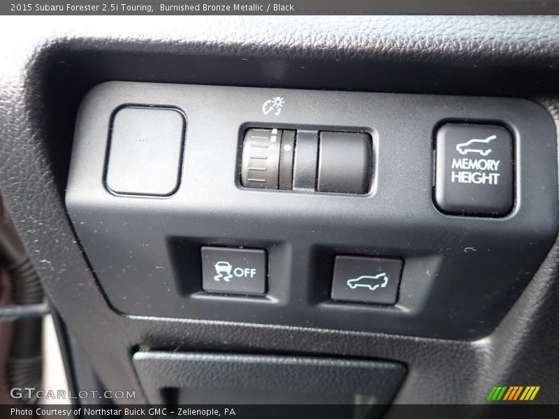 Controls of 2015 Forester 2.5i Touring