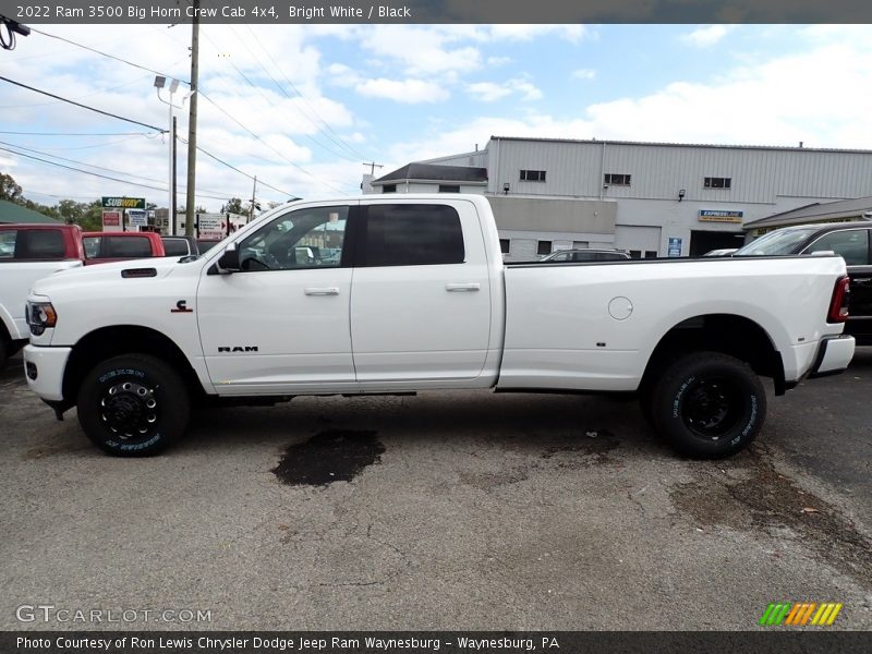 Bright White / Black 2022 Ram 3500 Big Horn Crew Cab 4x4