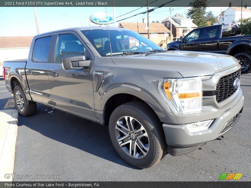 Front 3/4 View of 2021 F150 STX SuperCrew 4x4