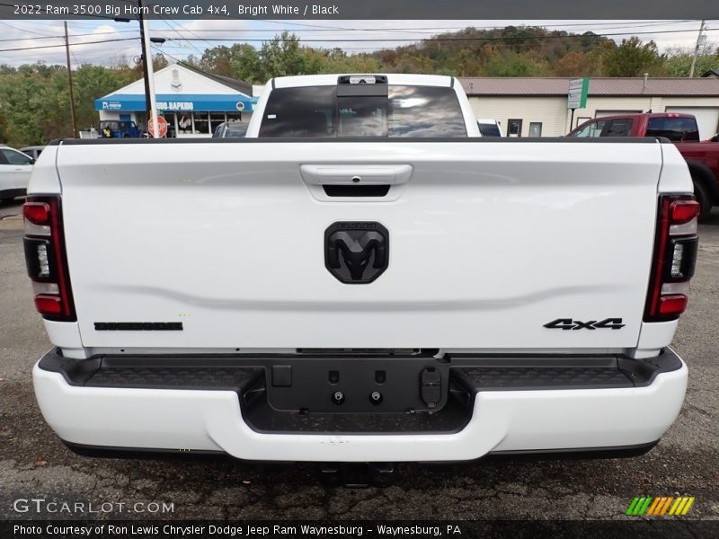 Bright White / Black 2022 Ram 3500 Big Horn Crew Cab 4x4