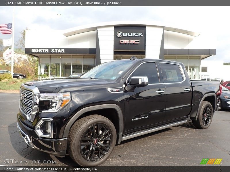 Onyx Black / Jet Black 2021 GMC Sierra 1500 Denali Crew Cab 4WD