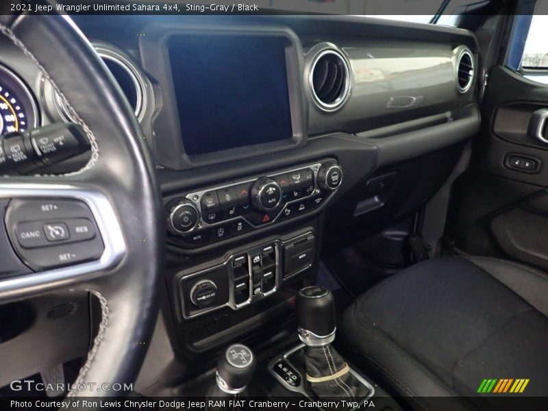 Sting-Gray / Black 2021 Jeep Wrangler Unlimited Sahara 4x4