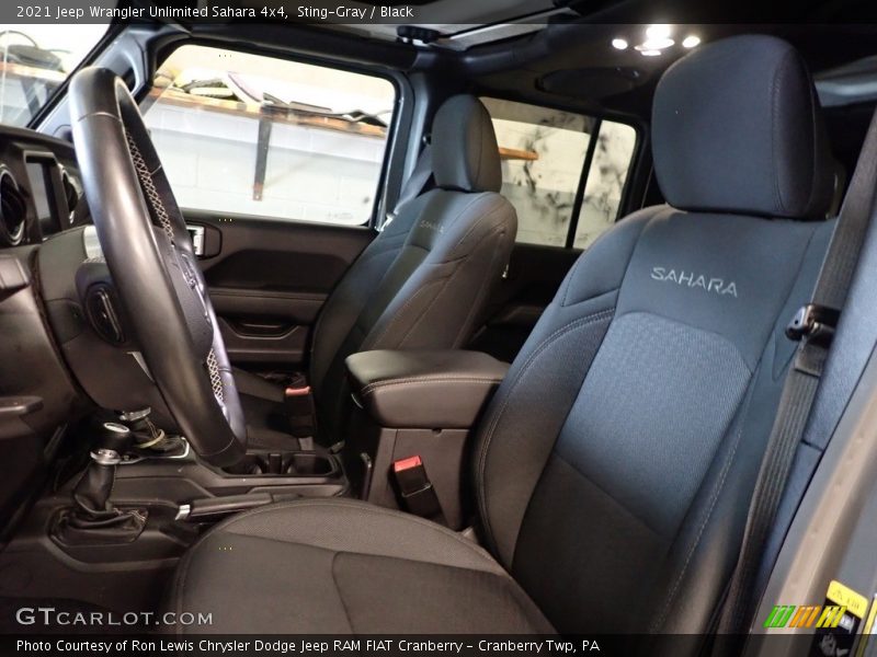 Sting-Gray / Black 2021 Jeep Wrangler Unlimited Sahara 4x4