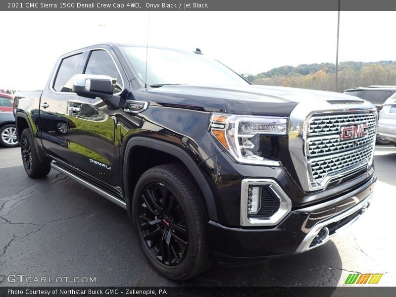 Onyx Black / Jet Black 2021 GMC Sierra 1500 Denali Crew Cab 4WD
