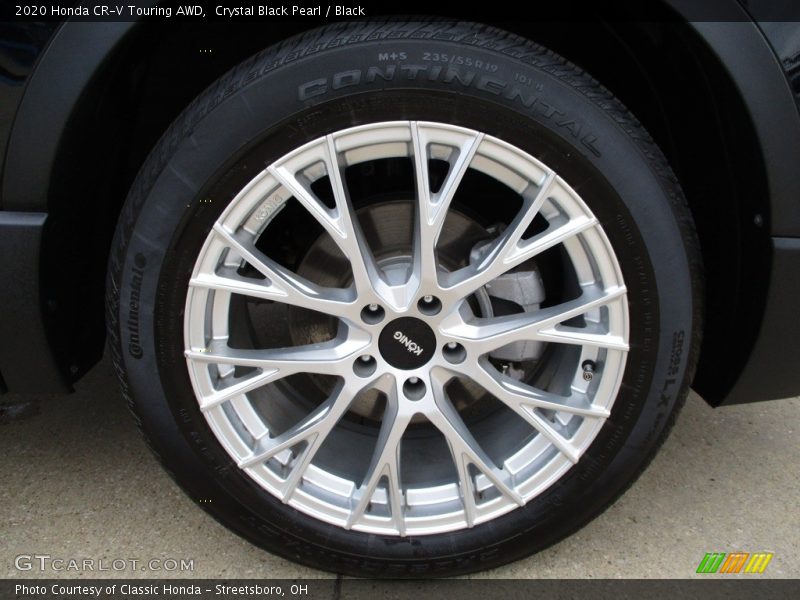 Crystal Black Pearl / Black 2020 Honda CR-V Touring AWD