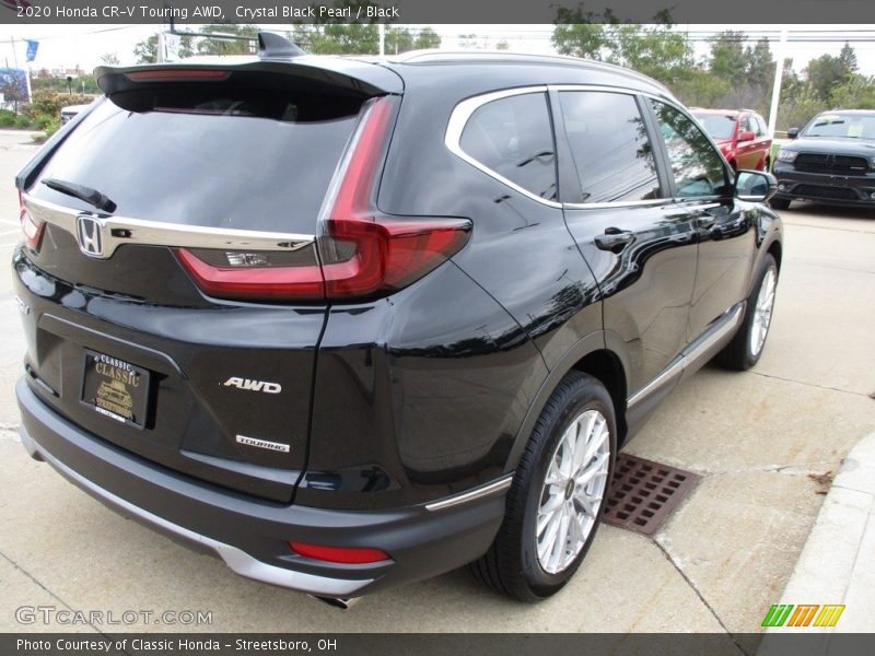 Crystal Black Pearl / Black 2020 Honda CR-V Touring AWD