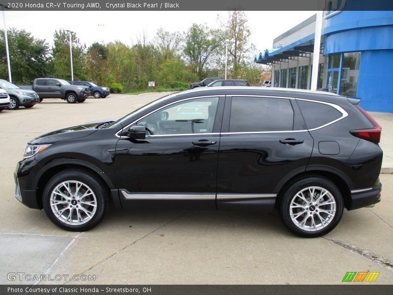 Crystal Black Pearl / Black 2020 Honda CR-V Touring AWD