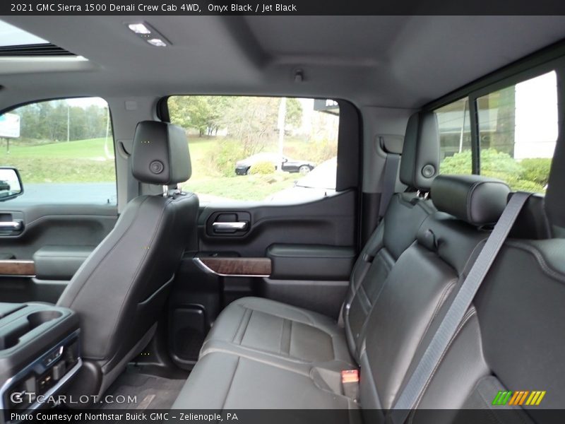Rear Seat of 2021 Sierra 1500 Denali Crew Cab 4WD