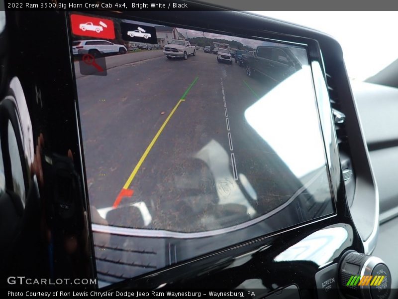Bright White / Black 2022 Ram 3500 Big Horn Crew Cab 4x4