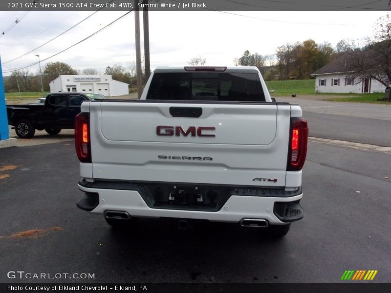 Summit White / Jet Black 2021 GMC Sierra 1500 AT4 Crew Cab 4WD