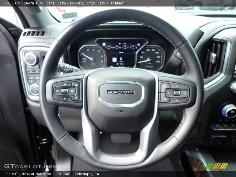  2021 Sierra 1500 Denali Crew Cab 4WD Steering Wheel