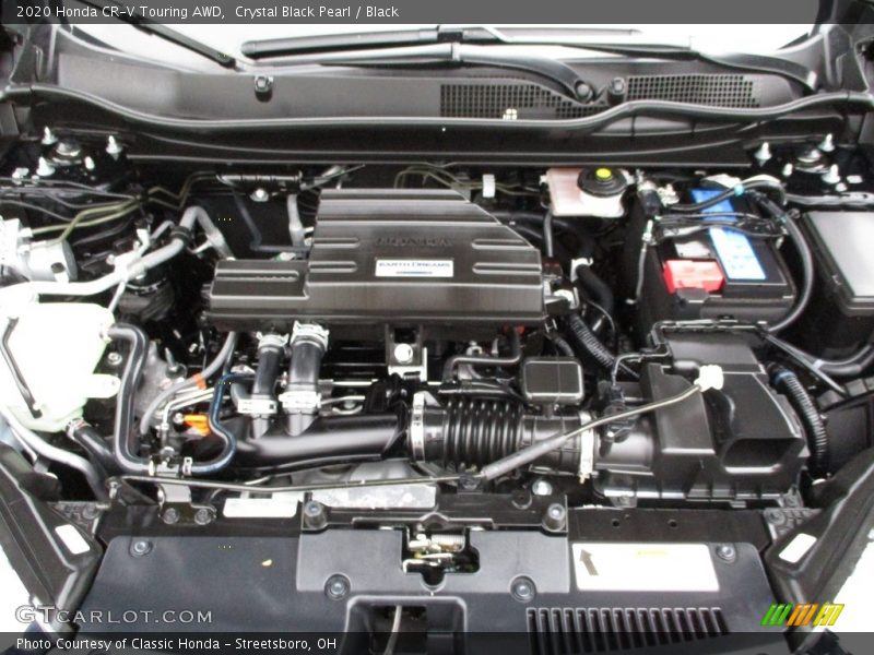 Crystal Black Pearl / Black 2020 Honda CR-V Touring AWD