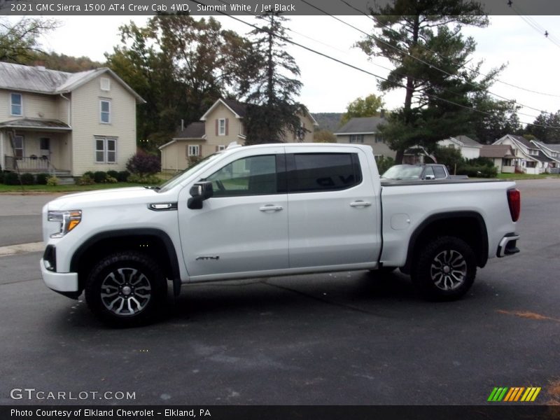  2021 Sierra 1500 AT4 Crew Cab 4WD Summit White