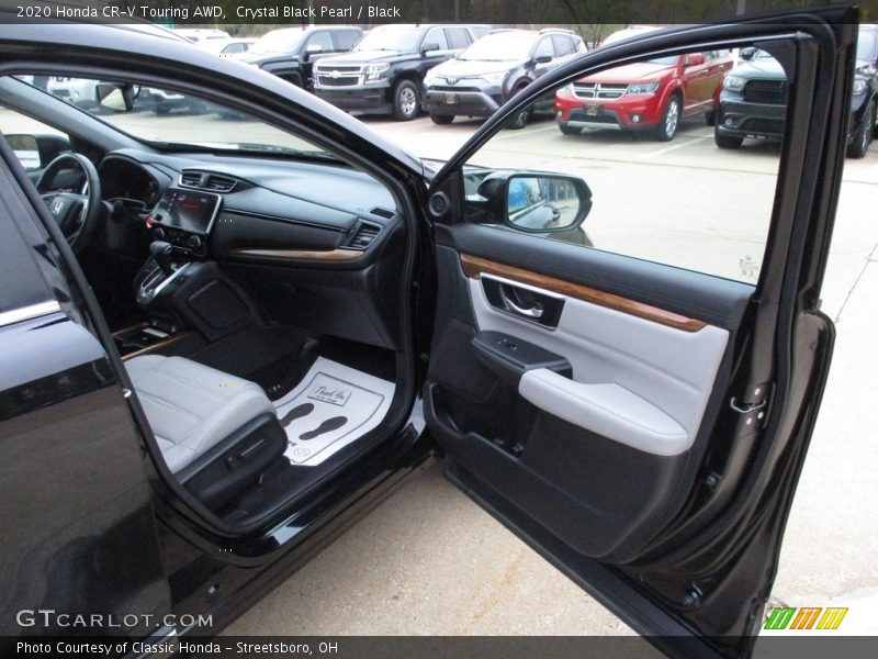 Crystal Black Pearl / Black 2020 Honda CR-V Touring AWD