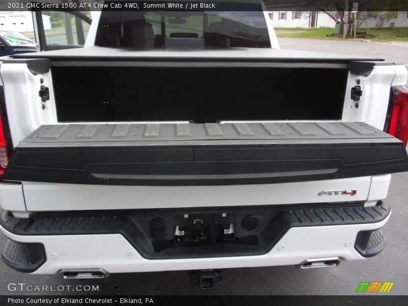 Summit White / Jet Black 2021 GMC Sierra 1500 AT4 Crew Cab 4WD