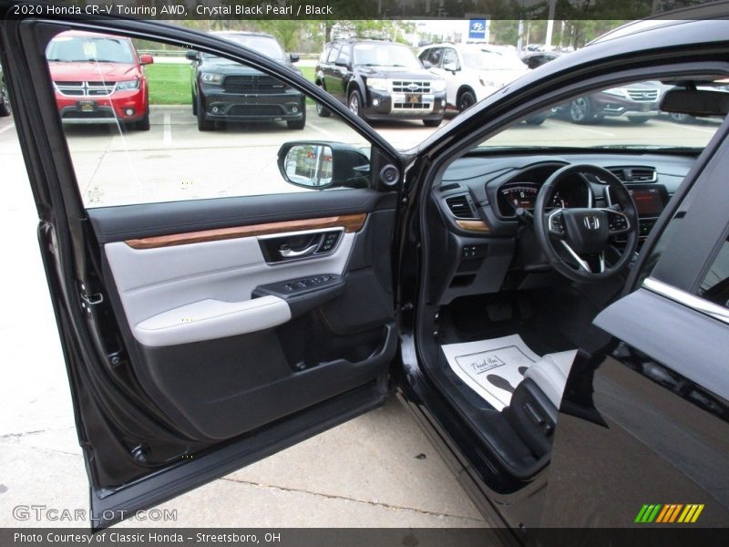 Crystal Black Pearl / Black 2020 Honda CR-V Touring AWD