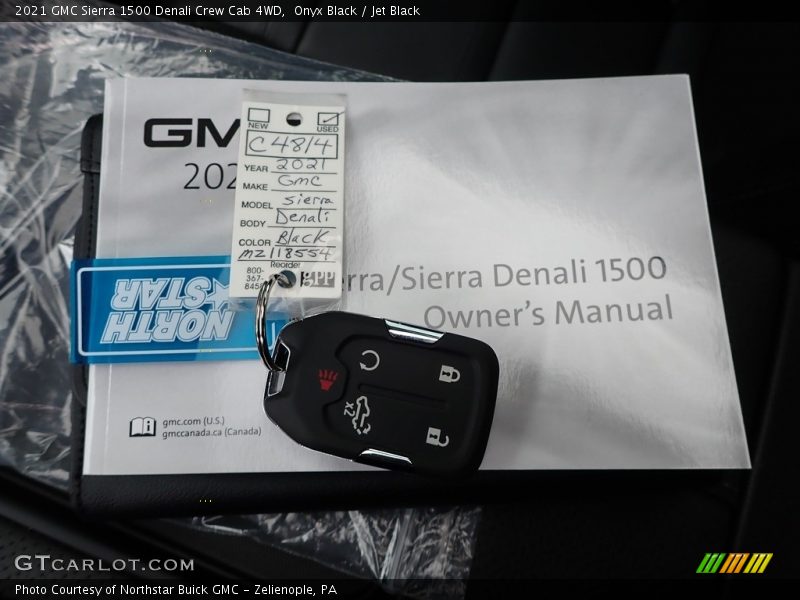 Onyx Black / Jet Black 2021 GMC Sierra 1500 Denali Crew Cab 4WD