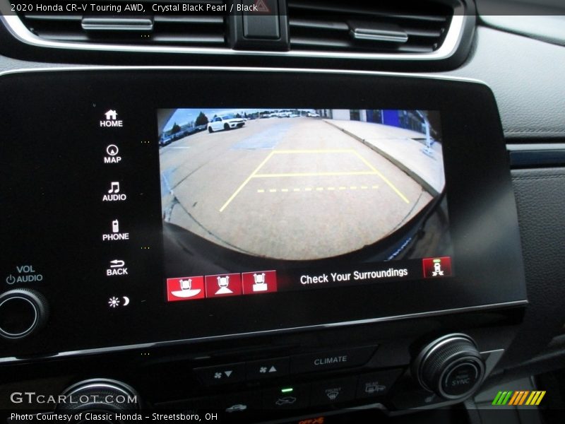 Crystal Black Pearl / Black 2020 Honda CR-V Touring AWD