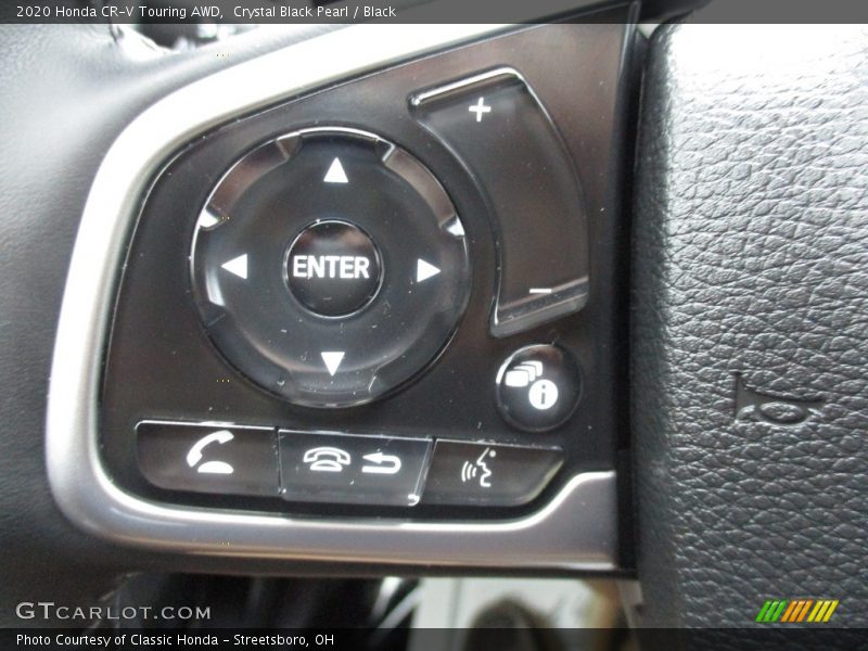 Crystal Black Pearl / Black 2020 Honda CR-V Touring AWD