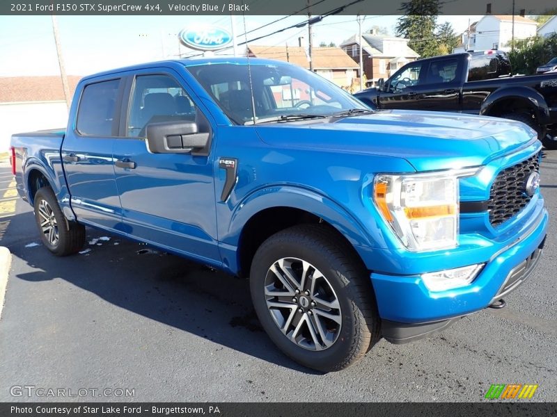 Front 3/4 View of 2021 F150 STX SuperCrew 4x4